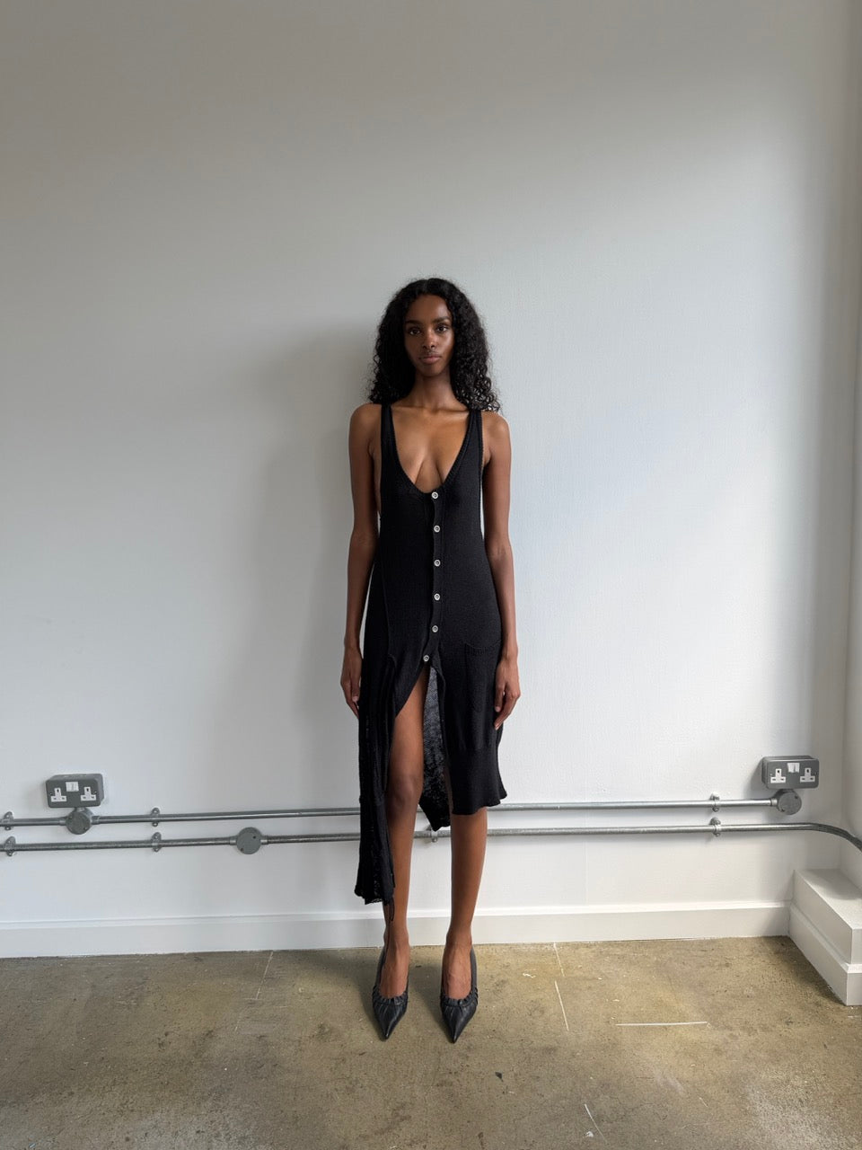 Y’s Yohji Yamamoto Asymmetric Knit