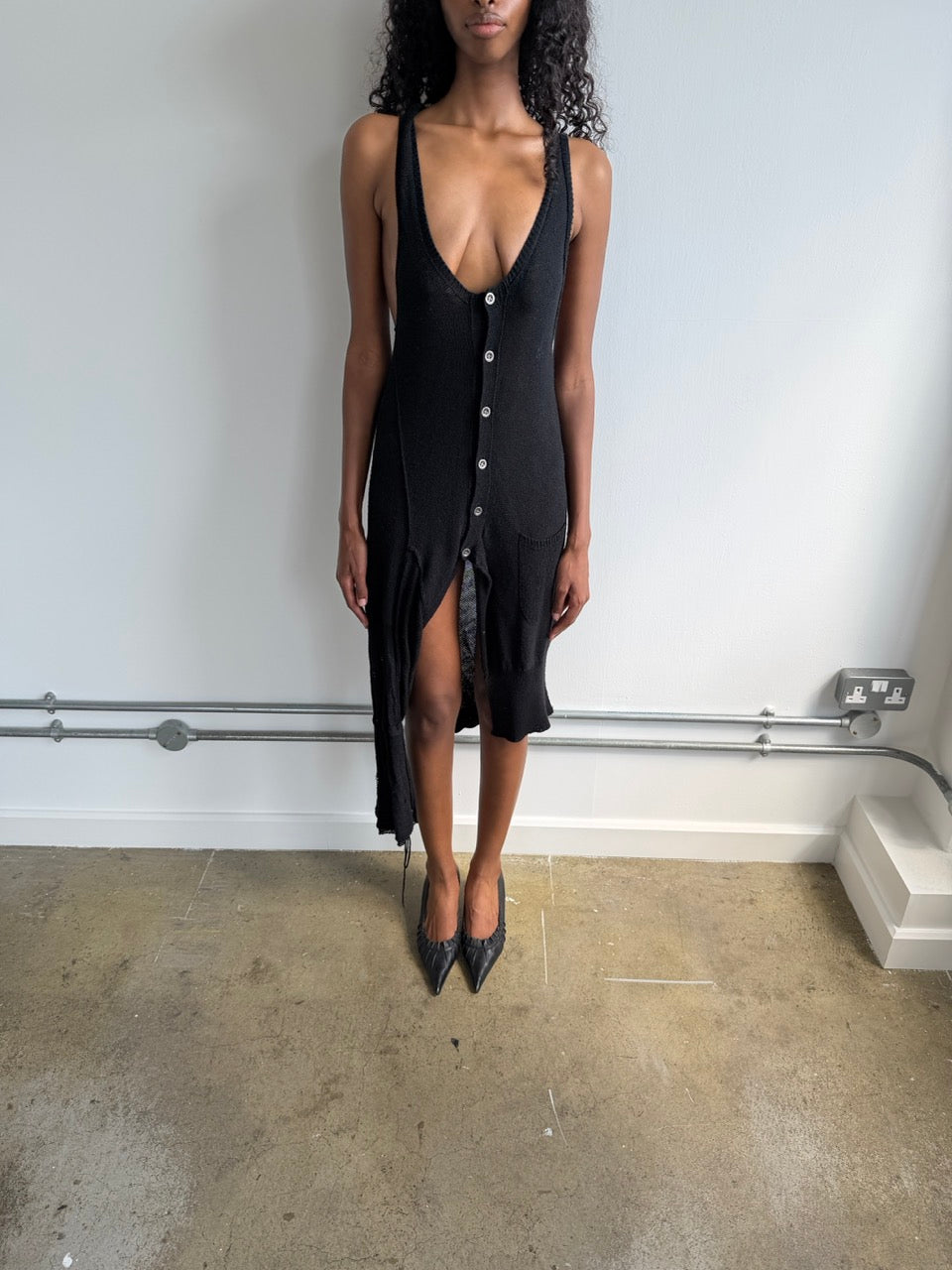 Y’s Yohji Yamamoto Asymmetric Knit