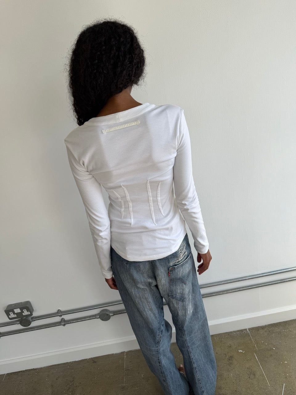 Prada Long Sleeve Top