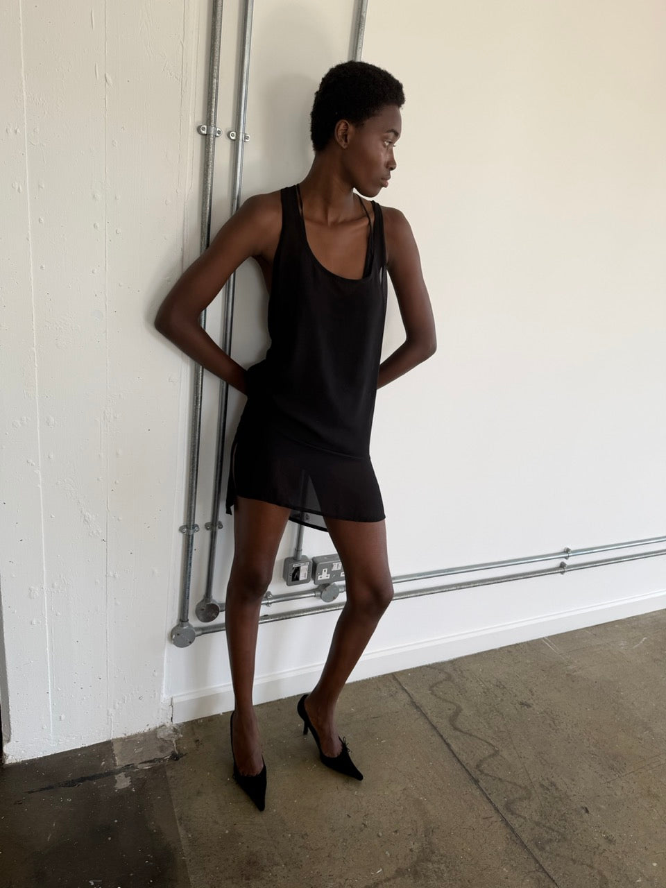 Ann Demeulemeester Sheer Dress