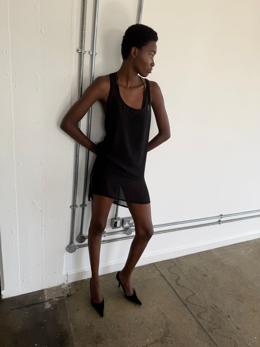 Ann Demeulemeester Sheer Dress