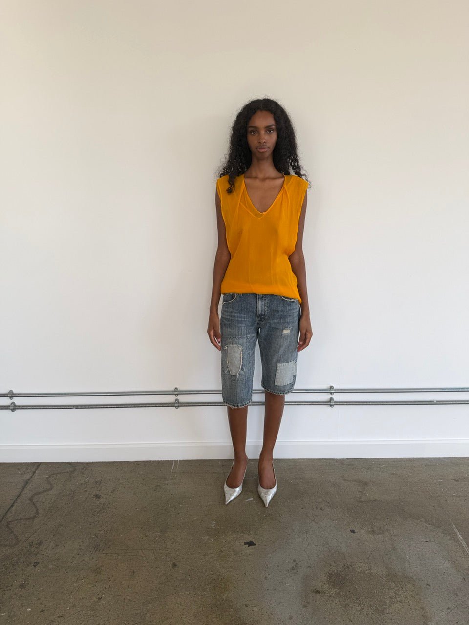 Silk Layered Blouse