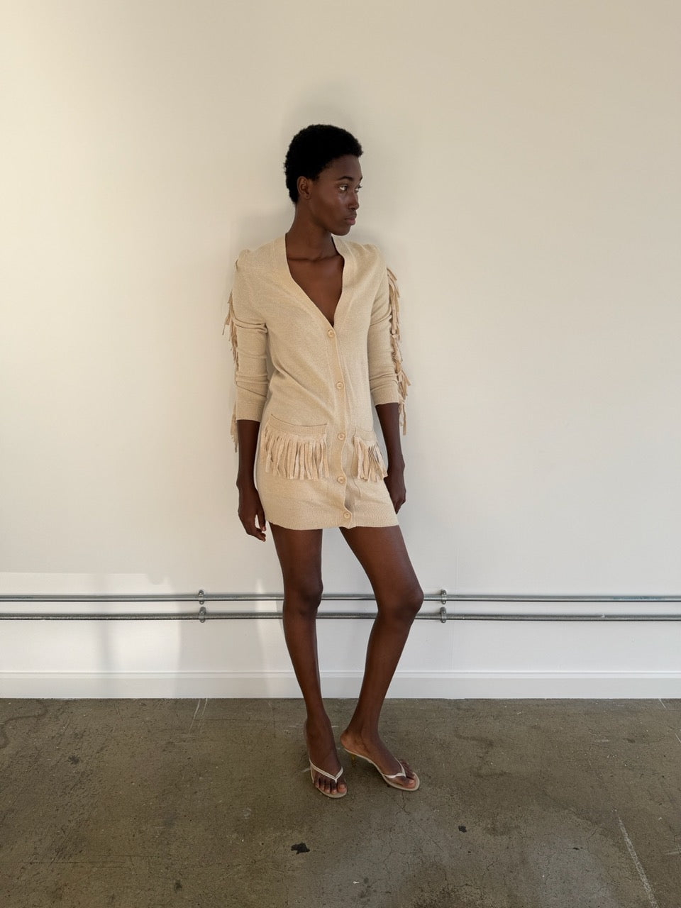 Margiela Fringed Cardigan